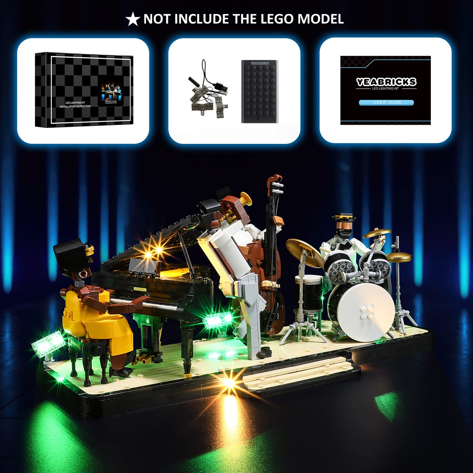 YEABRICKS gift-ready packaging makes it a thoughtful present for Lego fans.