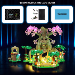 YEABRICKS LED light kit packaging ready as a gift for builders