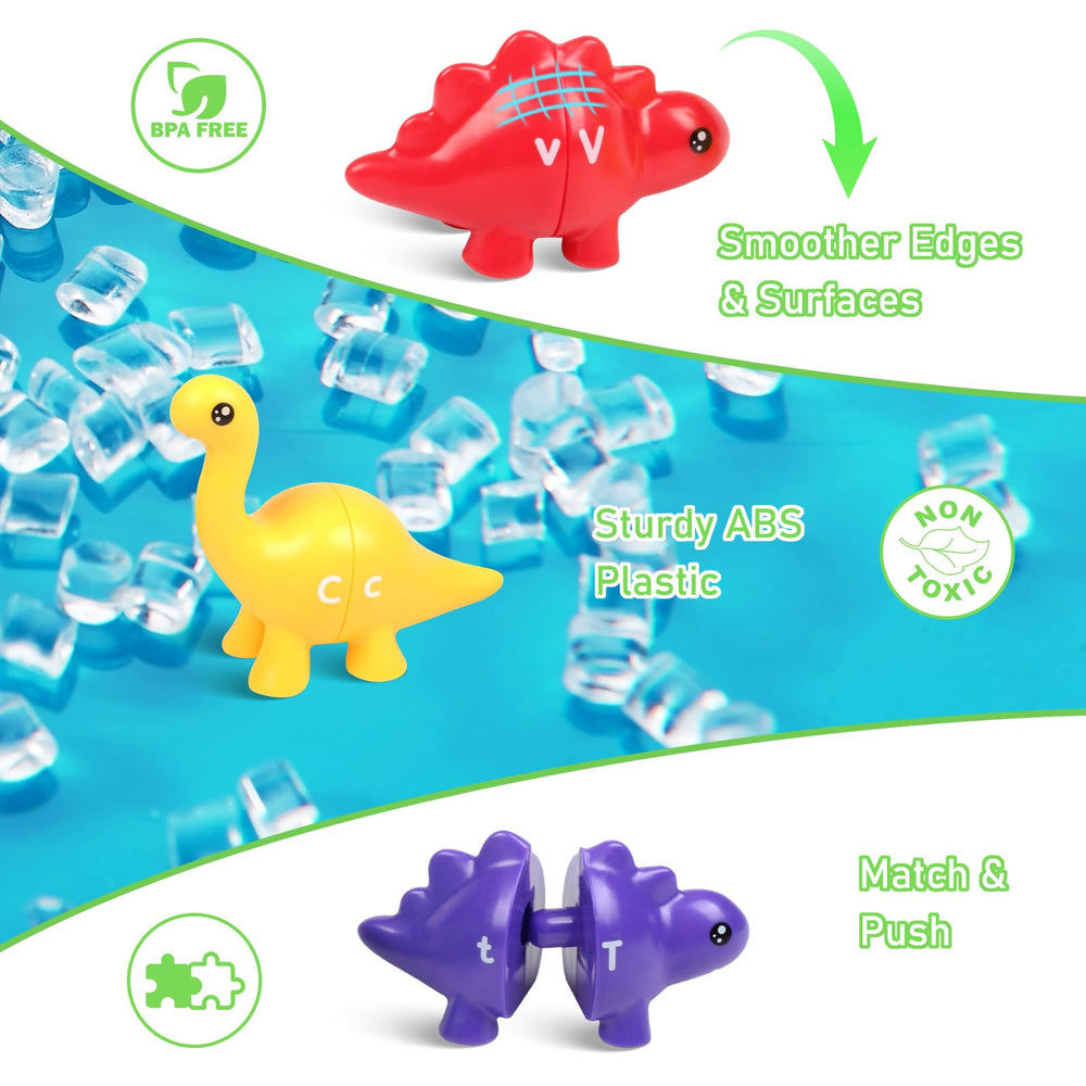Yeahbof durable, smooth-edged dinos designed for safe toddler handling.