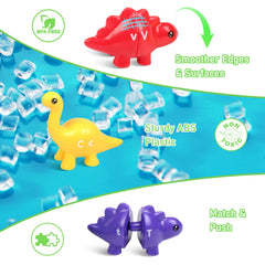 Yeahbof durable, smooth-edged dinos designed for safe toddler handling.