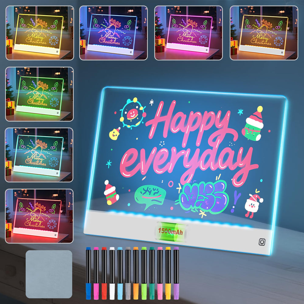 Yecuip Lumi Board with seven colors for glowing art on the go