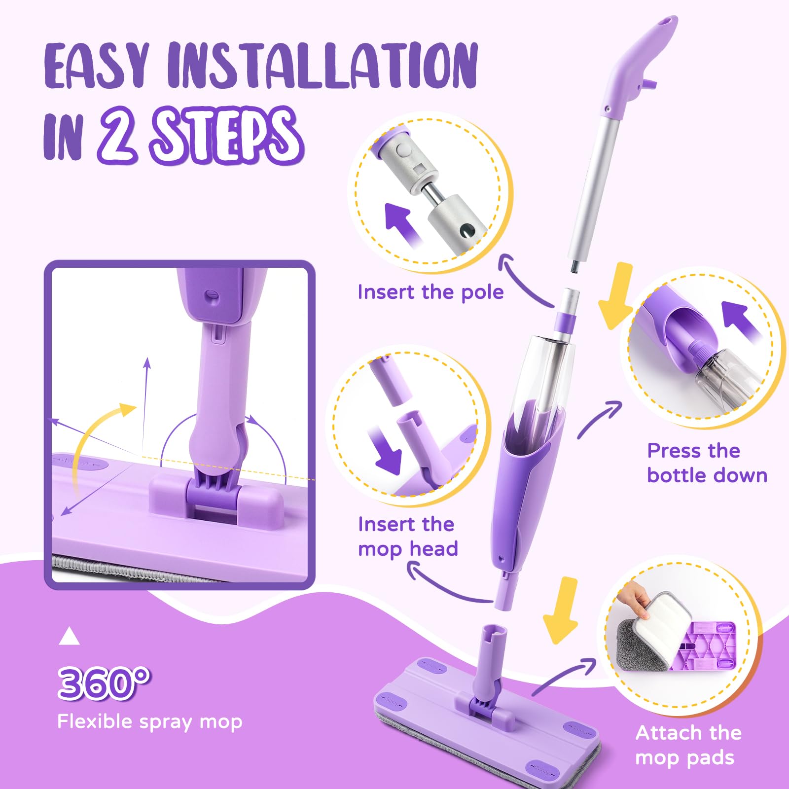 Yeeam-mk educational housekeeping set brings colorful, interactive play into everyday routines.