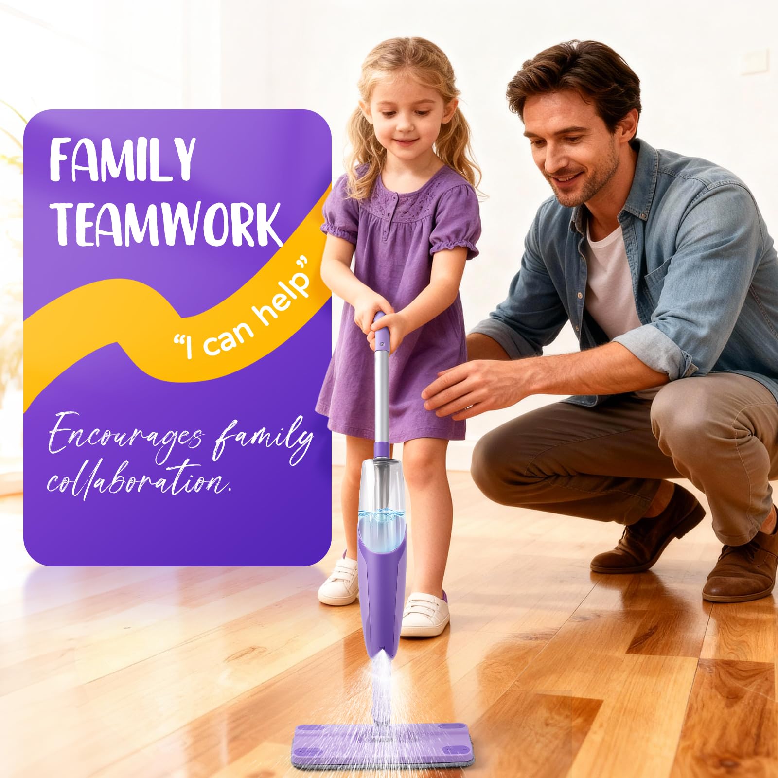 Yeeam-mk cleaning toy fosters role play and family bonding during chores.