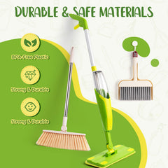 Yeeammk colorful cleaning tools set enhances sensory play.