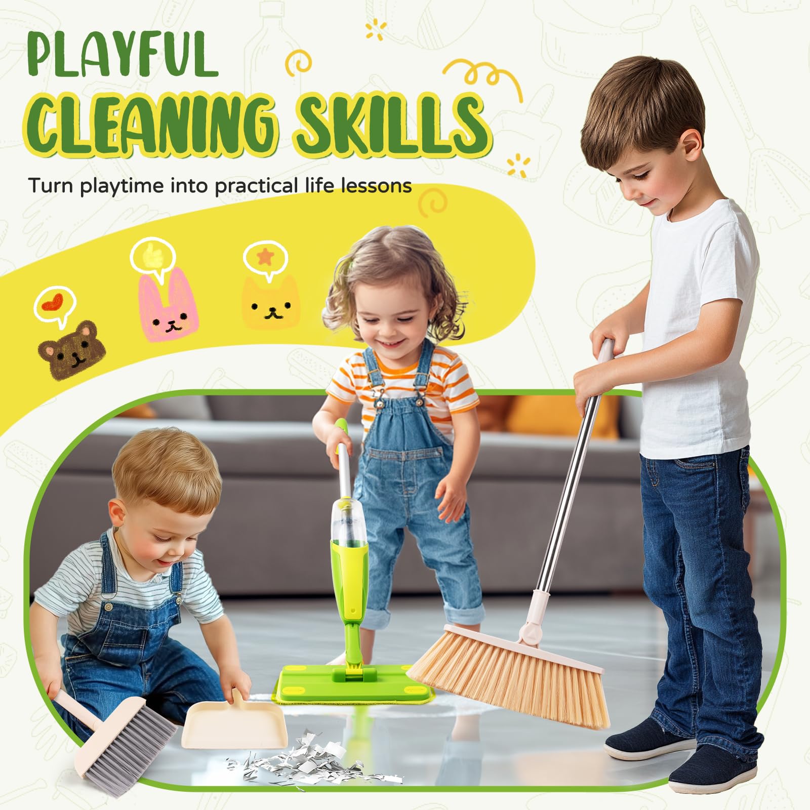 Yeeammk storage-friendly design saves space in kids’ rooms.