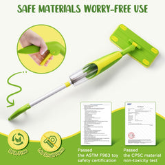 Yeeammk toy with real spray action for authentic pretend cleaning.