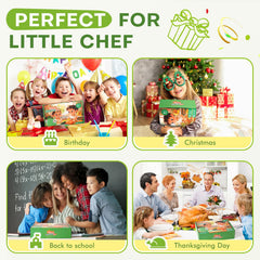 Yeeammk toddler cooking set in action encouraging imaginative play