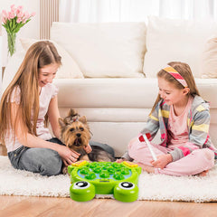Yeebay Whack A Frog parent-child play strengthens bonding during practice.