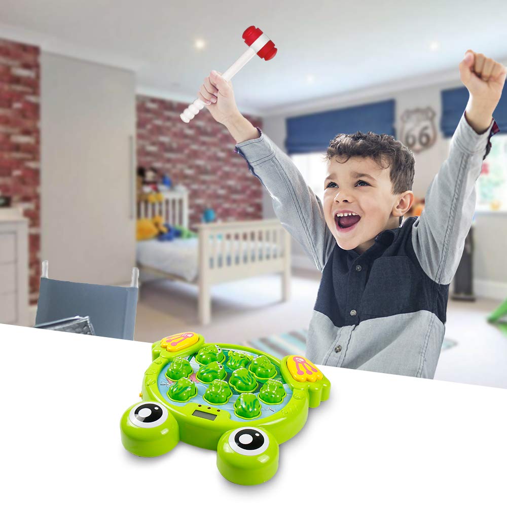 Yeebay Whack A Frog score tracking displays progress and effort.