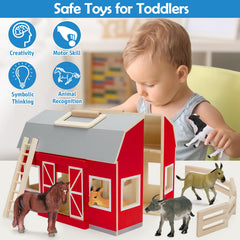 YEEBAY wooden ladder supports varied play scenarios and accessibility.