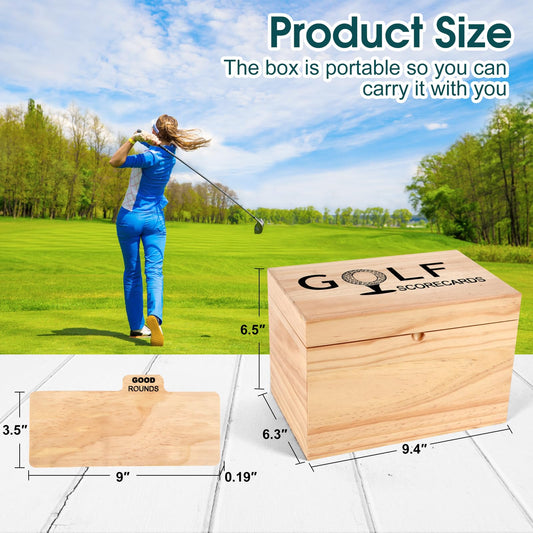 YeeBeny box with five dividers for tidy scorecard separation