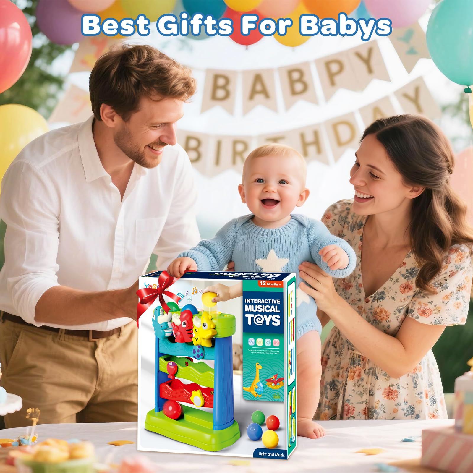 YEGEER dinosaur gift for toddlers suits birthdays and holidays.