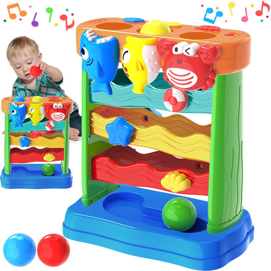 YEGEER ocean theme toy with marine animals for interactive learning