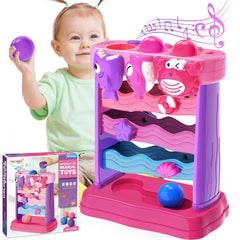 YEGEER ocean-themed musical toy feeding mode boosts auditory play and color recognition.