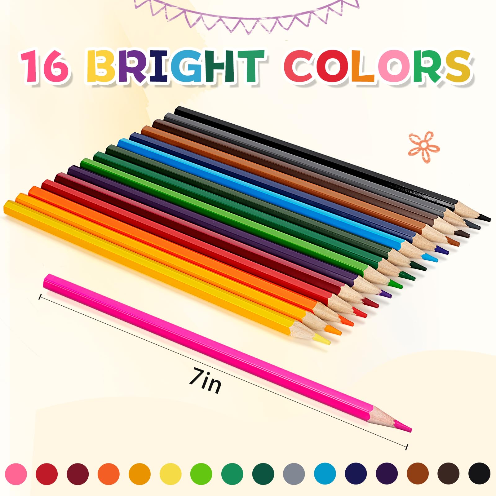 YEGEER pre-sharpened pencils unboxed in hand for immediate creativity
