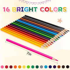 YEGEER pre-sharpened pencils unboxed in hand for immediate creativity
