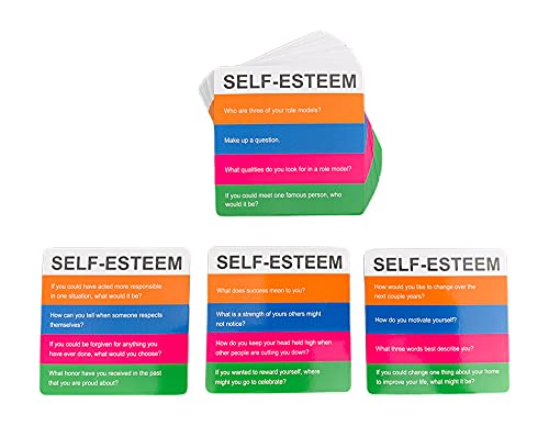 YEHUA! Totika self-esteem cube ready for interactive prompts and quick group activities.