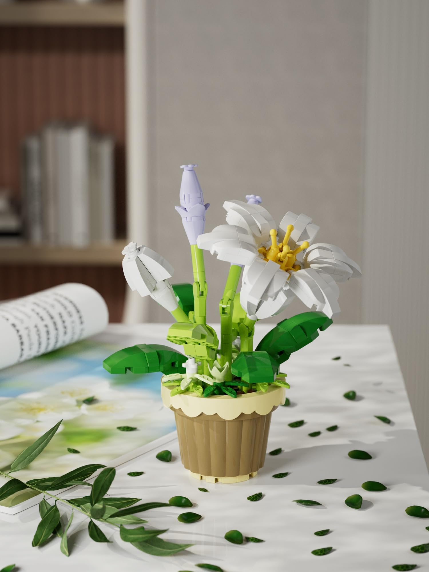 YEIBOBO compact set fits small spaces while delivering decorative charm.