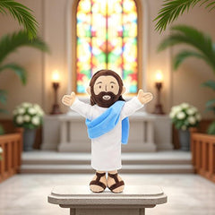 Yelakey Jesus plush as decorative home décor for living spaces