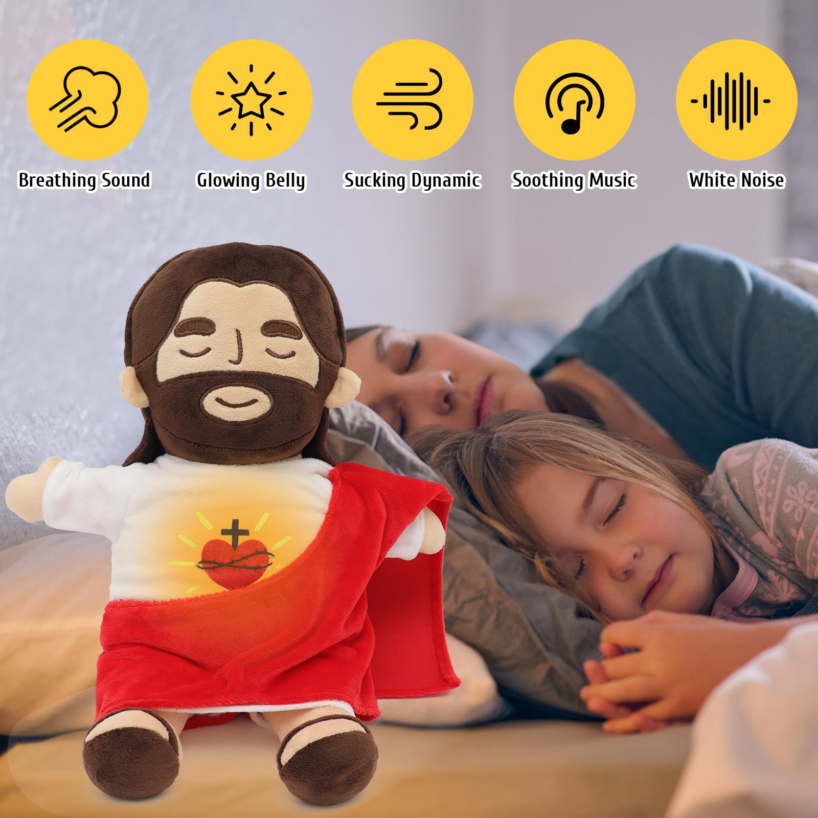 Yelakey Jesus Plush ideal baptism gift for young believers