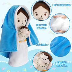 Yelakey Jesus plush doll during Sunday school or church activities