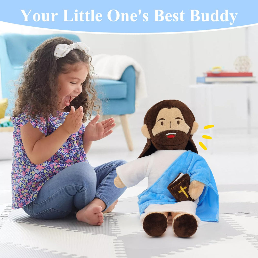 Yelakey Jesus plush with durable outer fabric for daily use