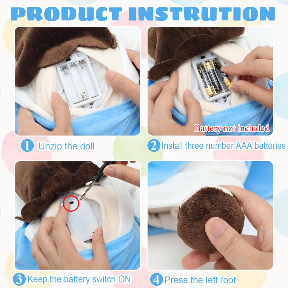 Yelakey Jesus plush makes a meaningful gift for baptisms and Easter