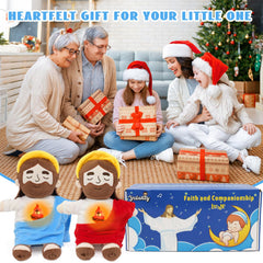 Yelakey Jesus plush right-foot volume control for easy sound adjustment