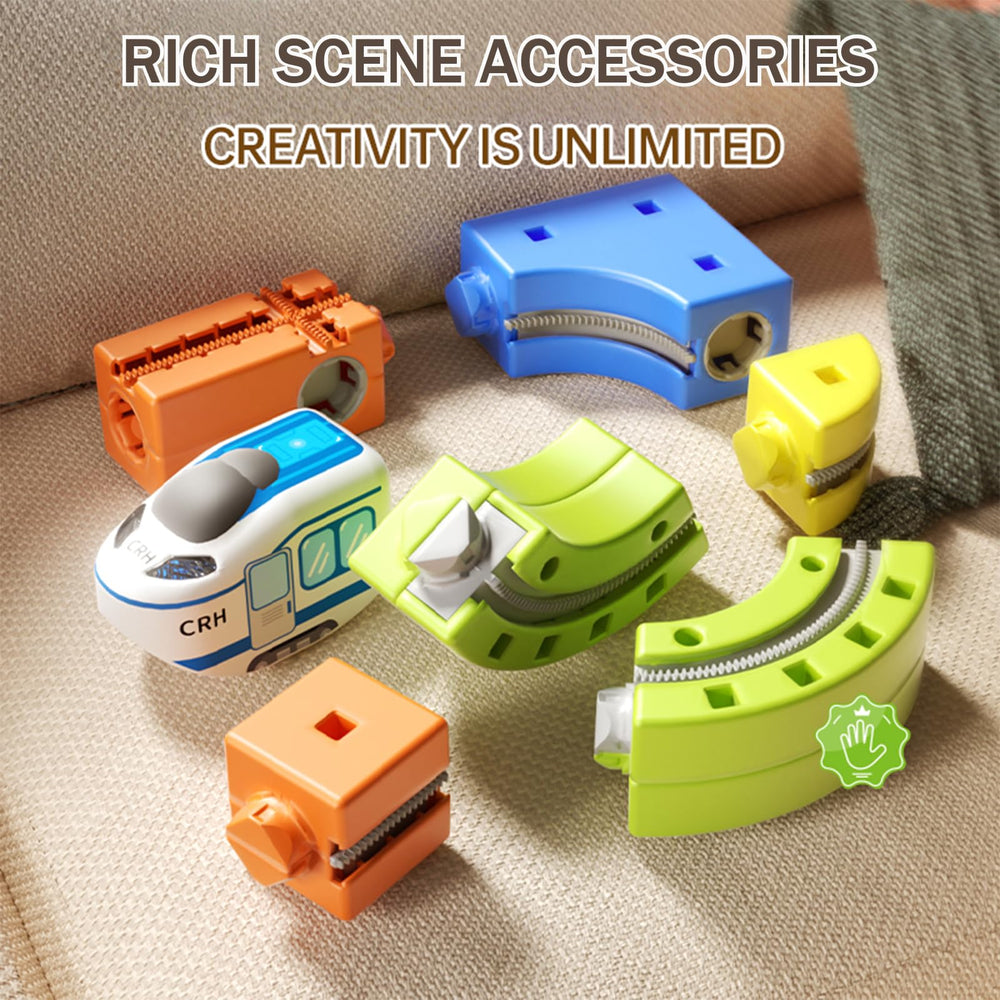 YELEONGY Trackfusion 360-degree loop for immersive play.