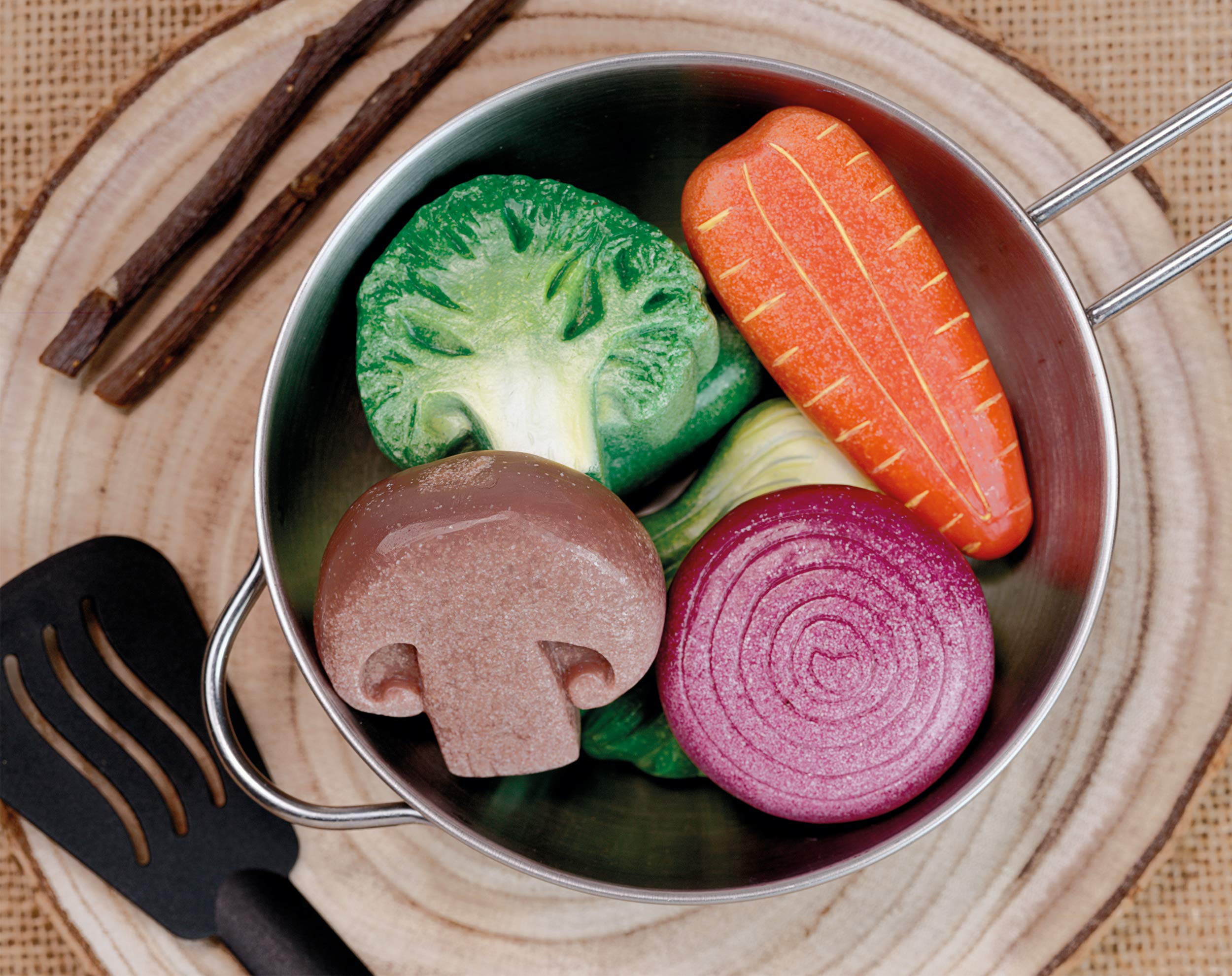 Yellow Door cucumber stone enhances fresh texture in play meals