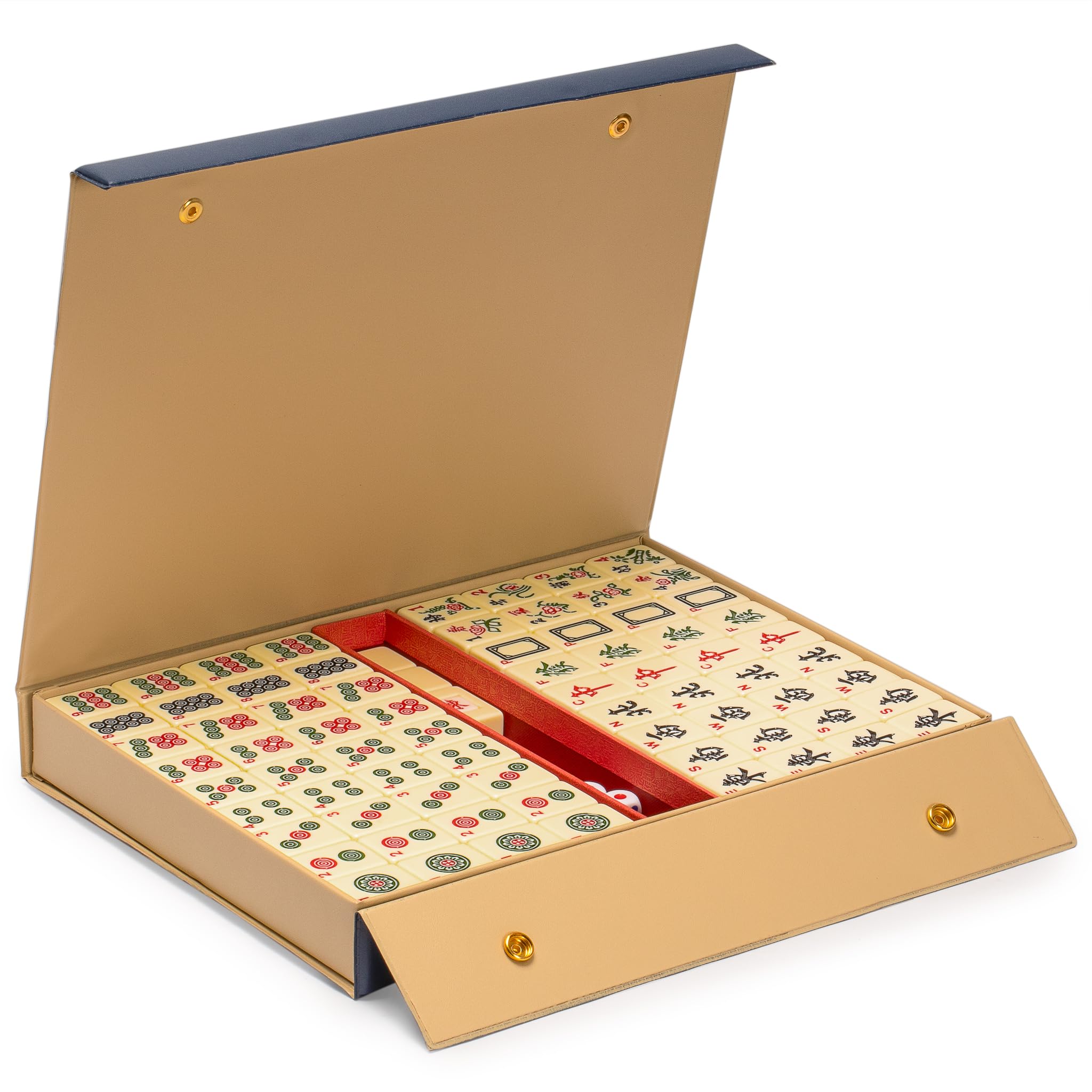 Wind indicator helps players track seating and discards at a glance.