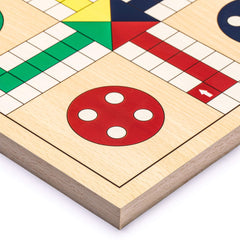 Yellow Mountain Imports compact board set for easy coffee-table games.