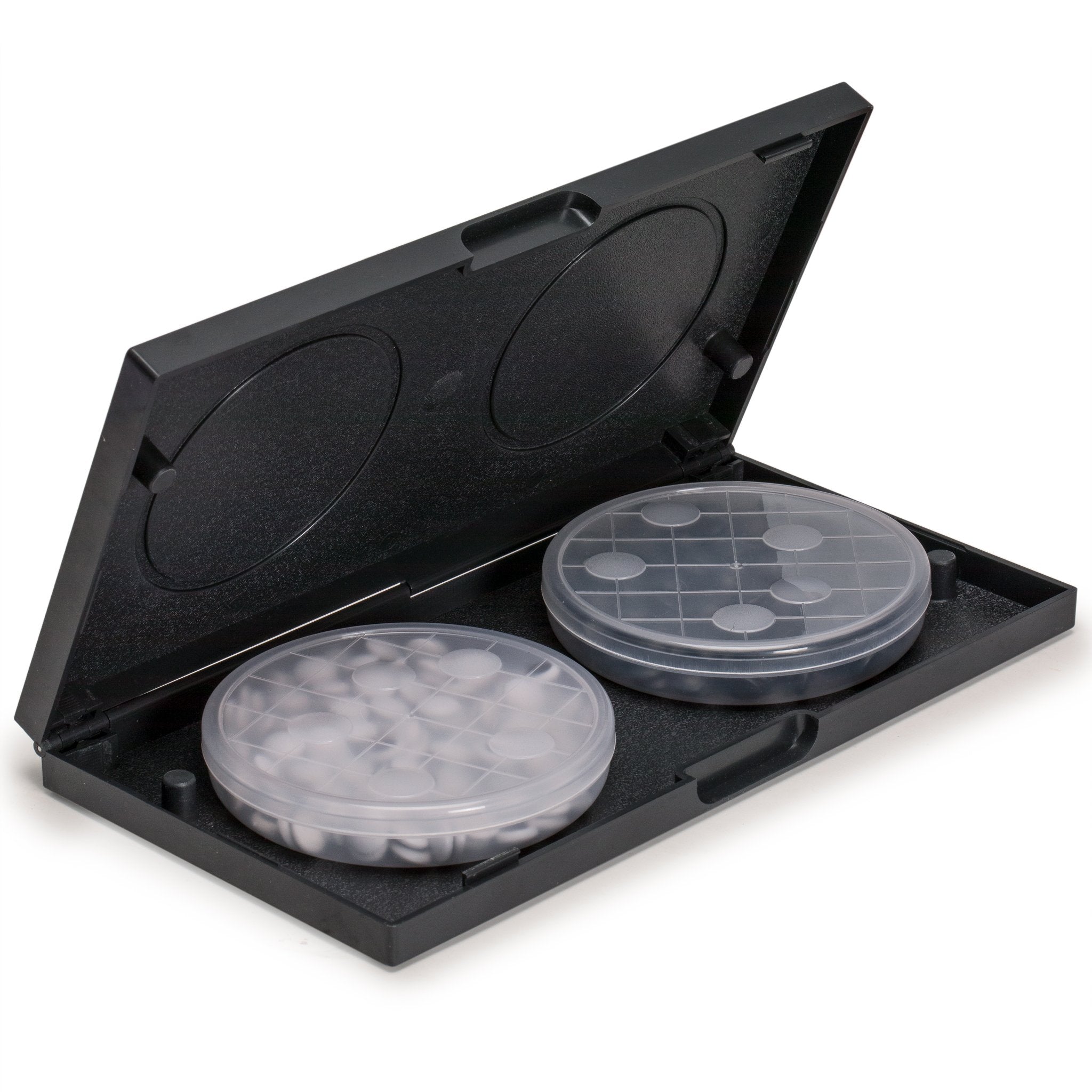 Yellow Mountain Imports two plastic stone bowls in the travel set.