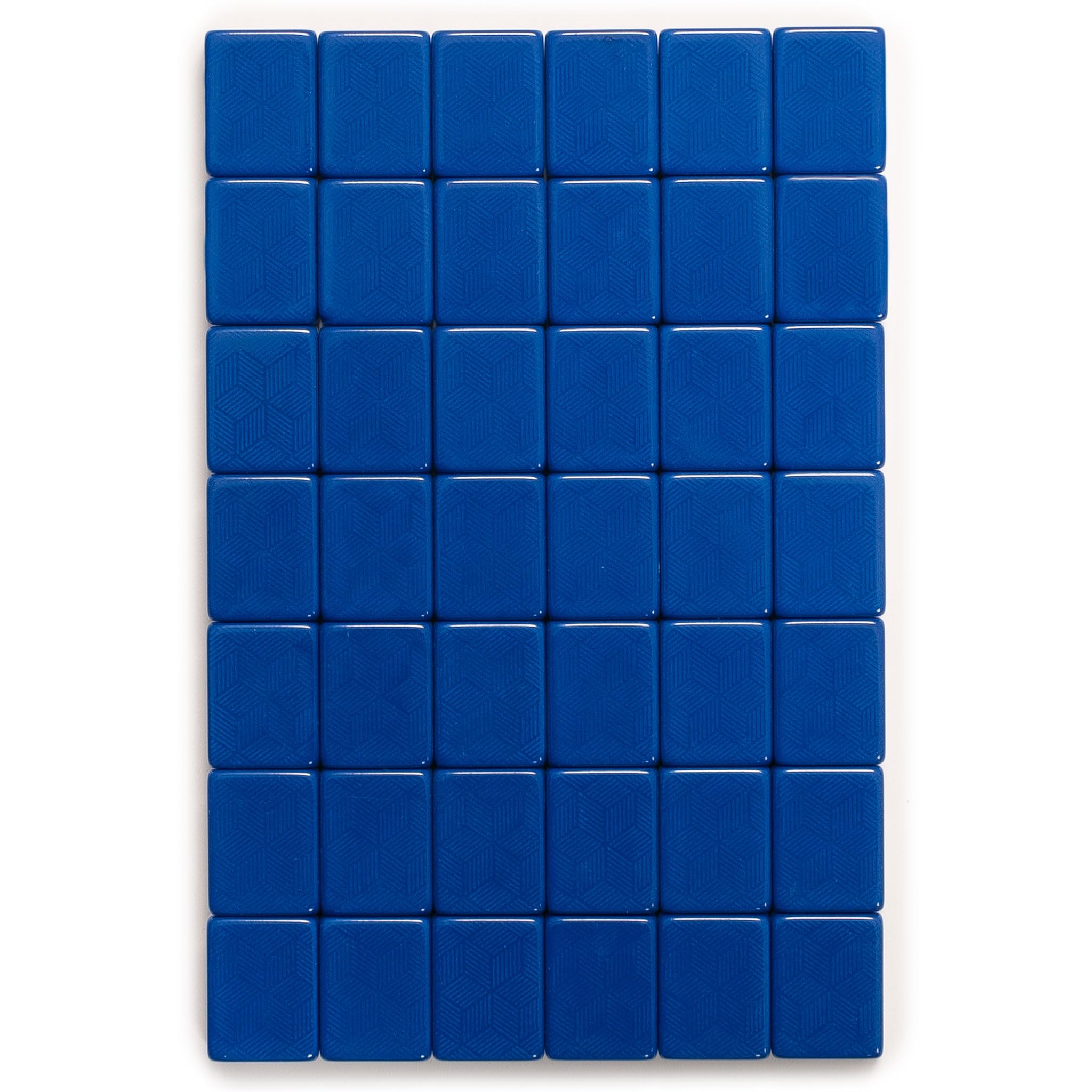 Yellow Mountain Imports Indigo Tides tile pouches help organize tiles and racks.