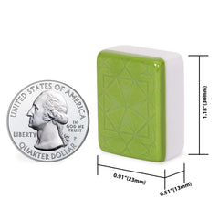 Yellow Mountain Imports pastel coins and dice provide tactile scoring components.