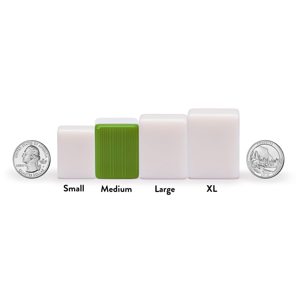 Yellow Mountain Imports Rouge Heritage travel-ready mahjong set in a protective case
