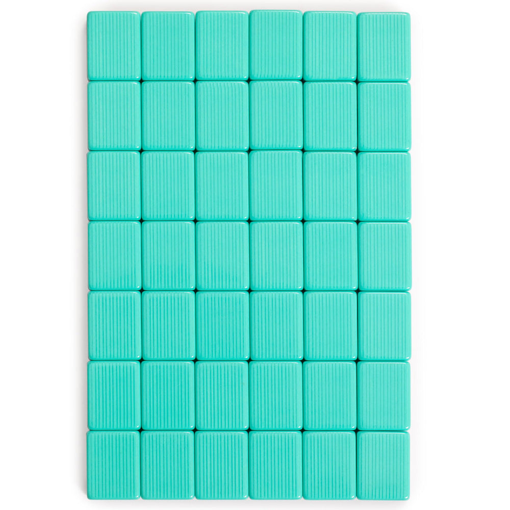 Seabreeze green soft case by Yellow Mountain Imports protects the set on the go