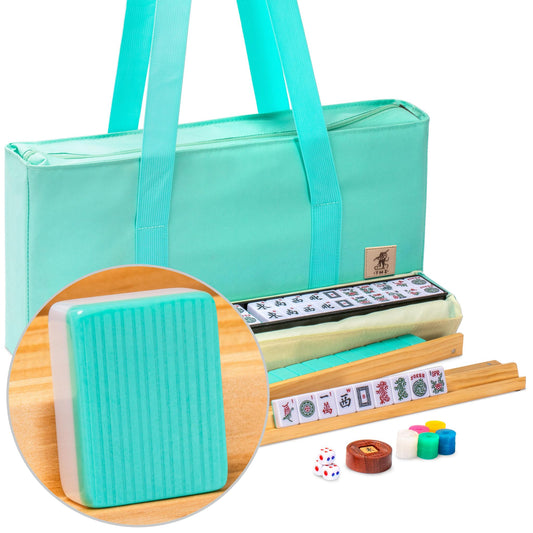 Yellow Mountain Imports Seabreeze tiles with vibrant colors and clear engravings for easy reading