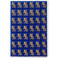 Yellow Mountain Imports tile pouches and rack pockets keep pieces secure