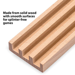 Yellow Mountain Imports wooden racks compact dimensions for easy handling