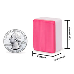 Yellow Mountain Rouge Harmony red vinyl case holds 146 tiles for portable on-the-go play.