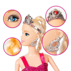 Yellow River Princess Mermaid Playset three-inch-mermaid figure joins tiny storytelling moments.
