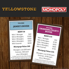 Yellowstone Monopoly chance cards inject thematic twists to shifts in momentum and opportunities