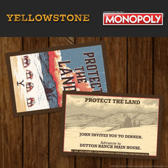 Yellowstone Monopoly money provides themed currency for immersive trading during property battles