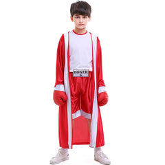 YEMYIQZ boxing costume back zipper design allows quick and easy dressing.