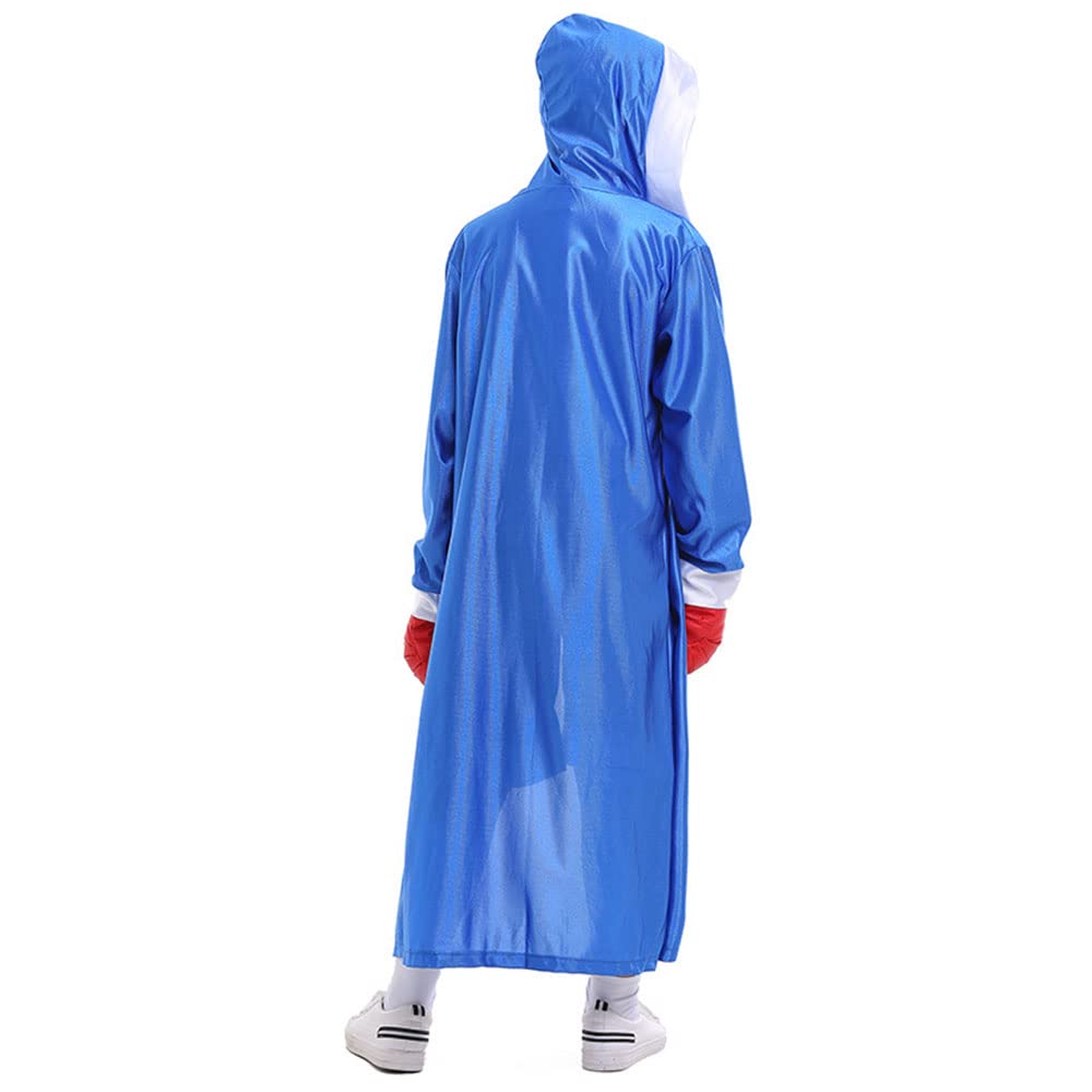 YEMYIQZ boxing costume back zipper design; quick on and off for busy play.