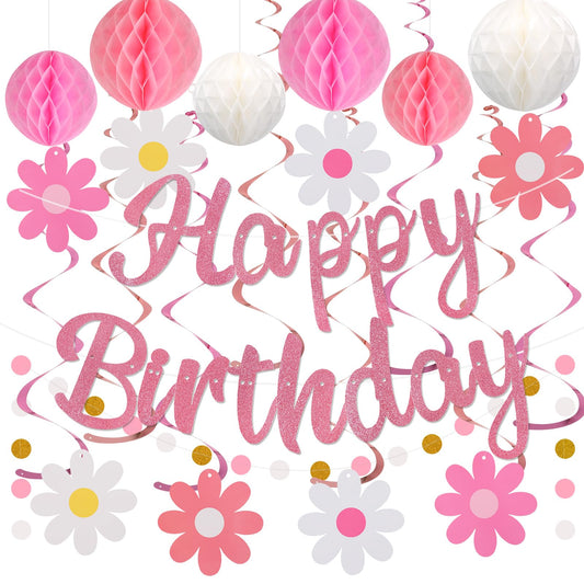 YEOCU banner prestrung for fast setup, ideal for birthdays