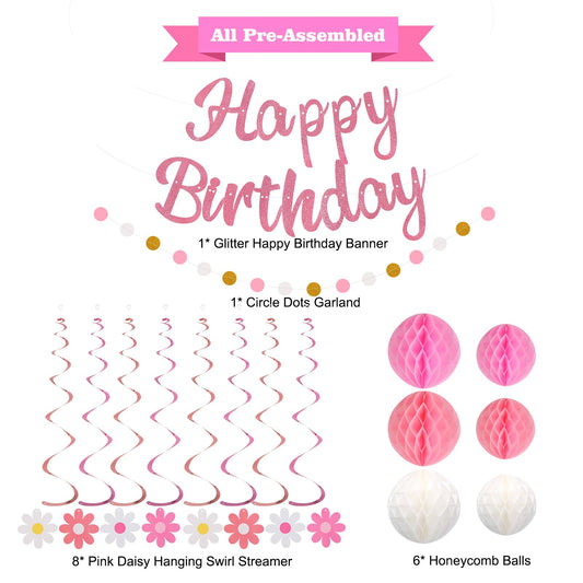 YEOCU pink honeycomb balls add festive depth to celebrations