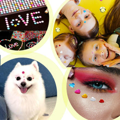 yeoeigm craft stickers brighten laptops, vases, and picture frames