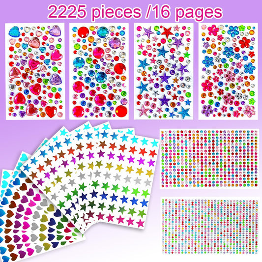 yeoeigm star stickers add bright accents to cards and gifts